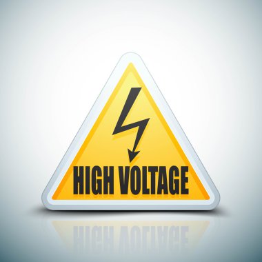 yüksek gerilim işareti