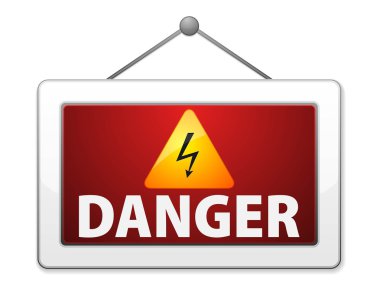 yüksek gerilim işareti