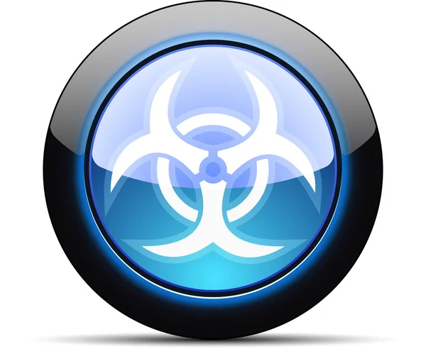 Biohazard icon sign — Stock Vector