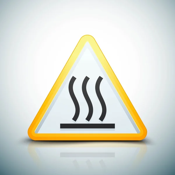 Icône de vapeur chaude — Image vectorielle