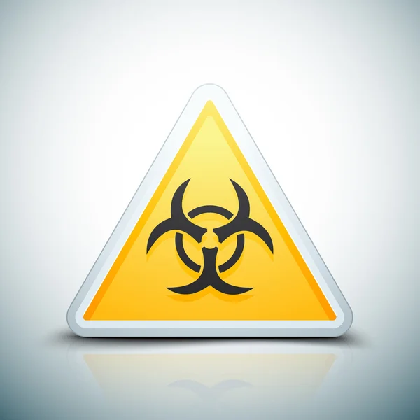 Biohazard icon sign — Stock Vector