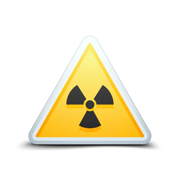 Ícone de sinal de radiação —  Vetores de Stock