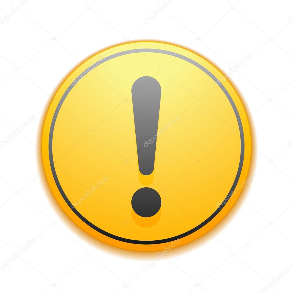 Exclamation Point Danger Sign Vector Image By C Sm Vector Stock 101000454