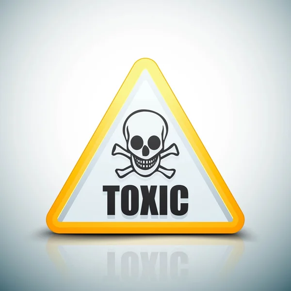 Toxic Hazard sign — Stock Photo, Image