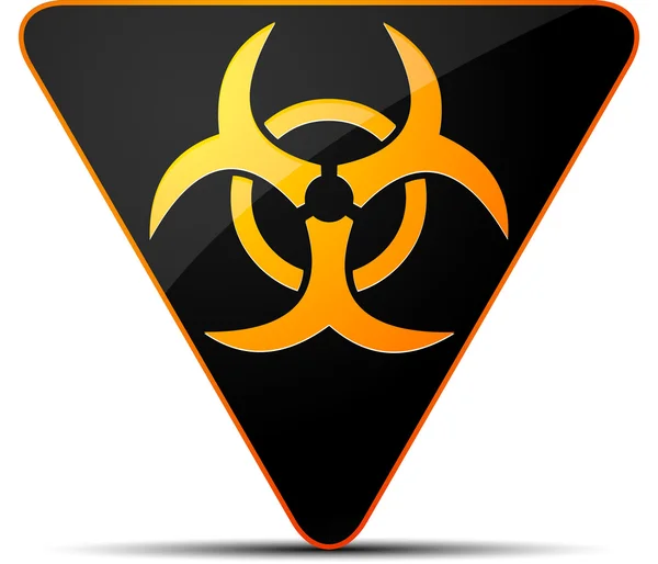 Zeichen für Biohazard — Stockvektor