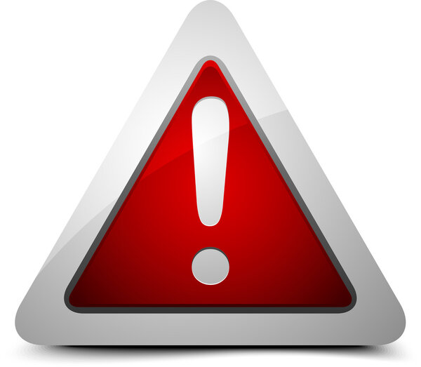 Знак опасности восклицательного знака
