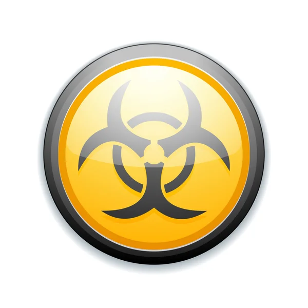 Biohazard icon sign — Stock Vector