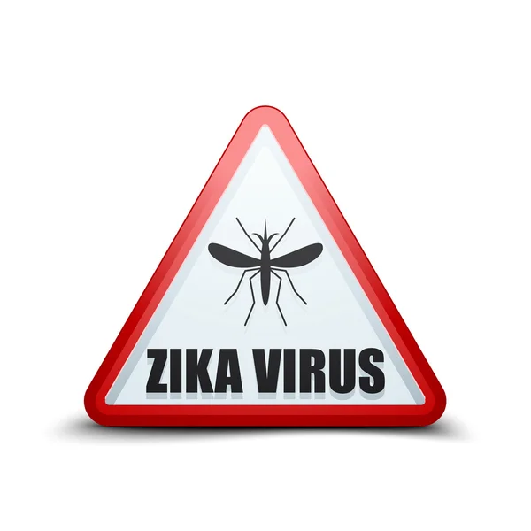 Zika viruset ikonen — Stock vektor