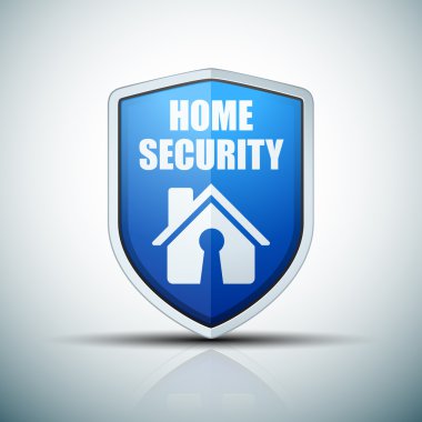 Ev güvenlik kalkanı işareti