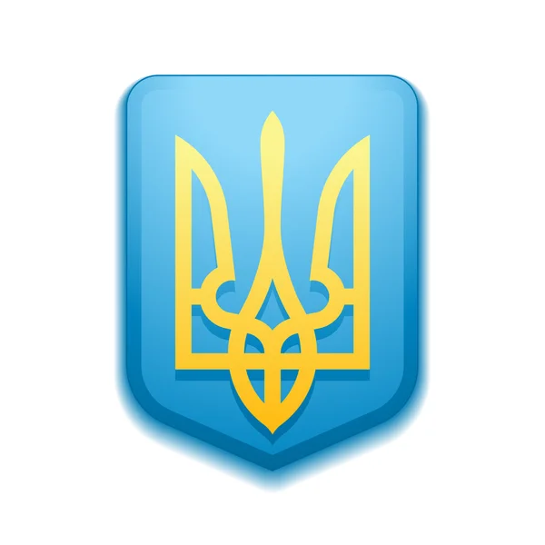Ukraina znak — Wektor stockowy