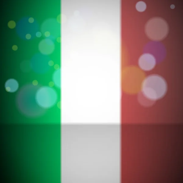 Italië vlag patroon — Stockvector