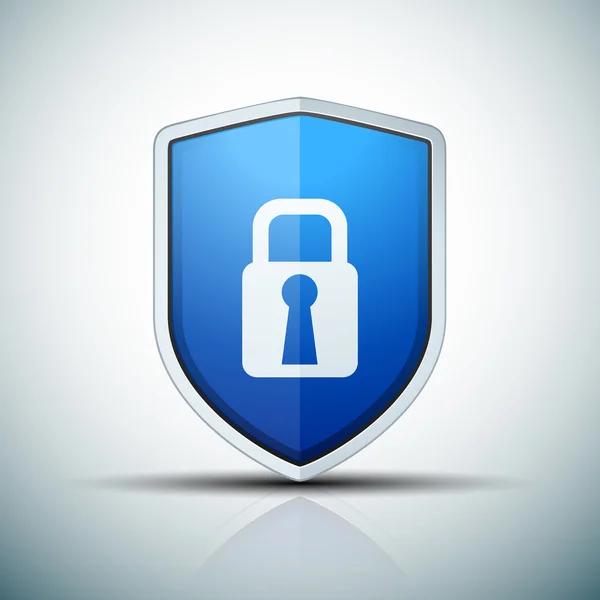 Firma Secure Shield — Vector de stock