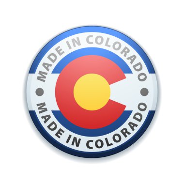 Düğme. Colorado'da yapılan