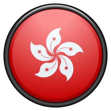 Hong kong bayrağı düğmesi