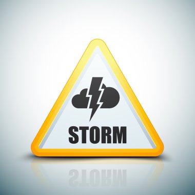 Fırtına tehlike işareti