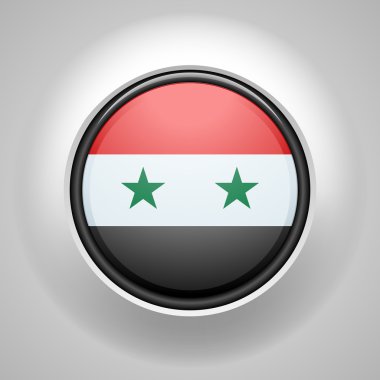 Suriye bayrağı düğmesi