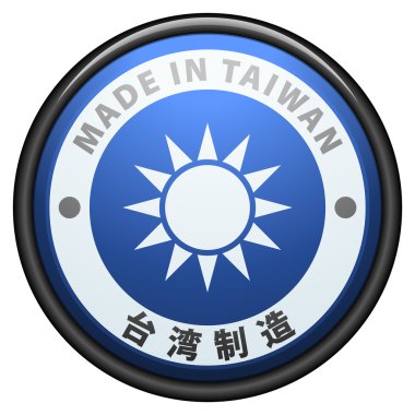 Düğme. Tayvan malı