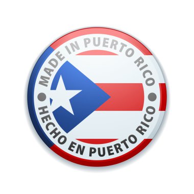 Düğme. Puerto Rico'da yapılan