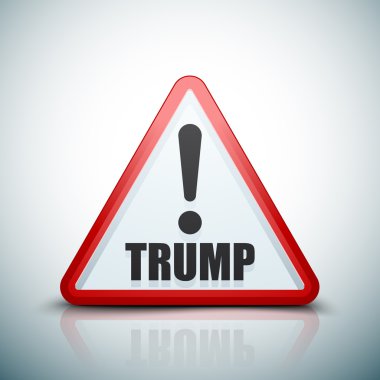 Trump tehlike işareti