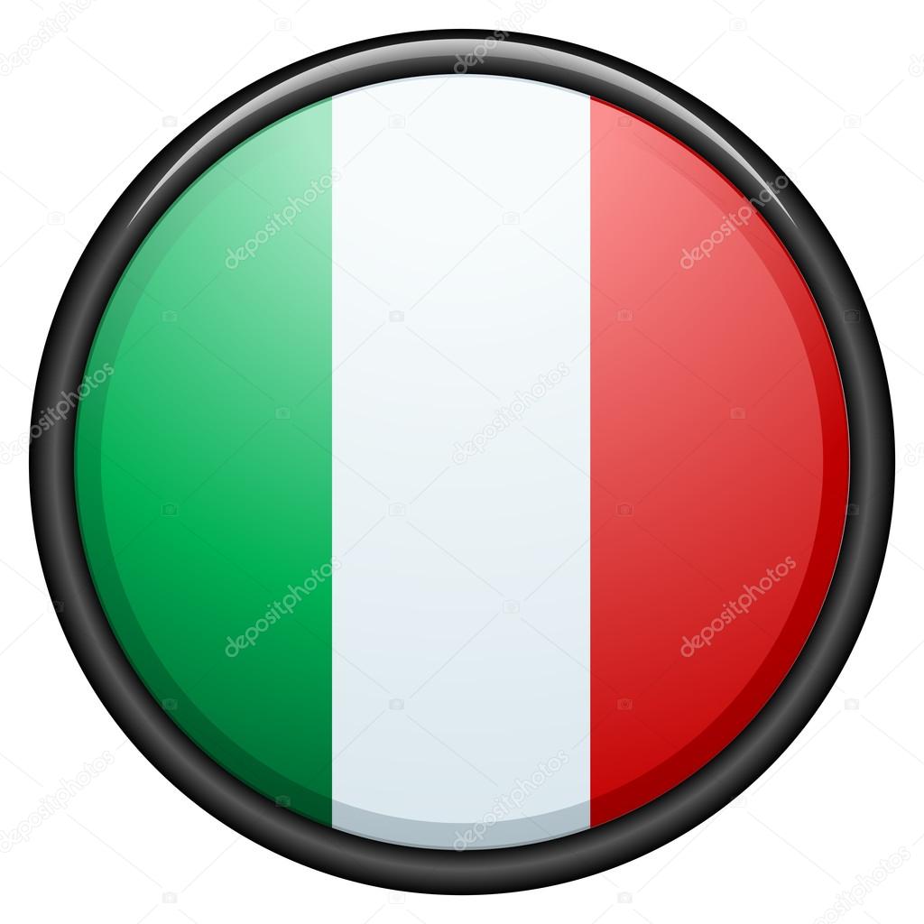 Italy flag button Stock Vector Image by ©Yuriy_Vlasenko 103692536