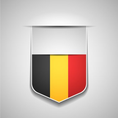 Belçika bayrağı kalkan