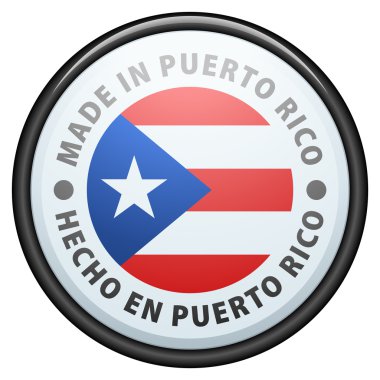 Düğme. Puerto Rico'da yapılan