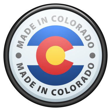 Düğme. Colorado'da yapılan