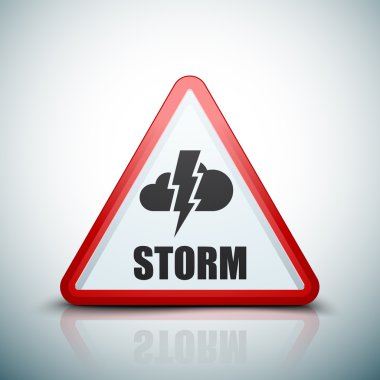 Fırtına tehlike işareti