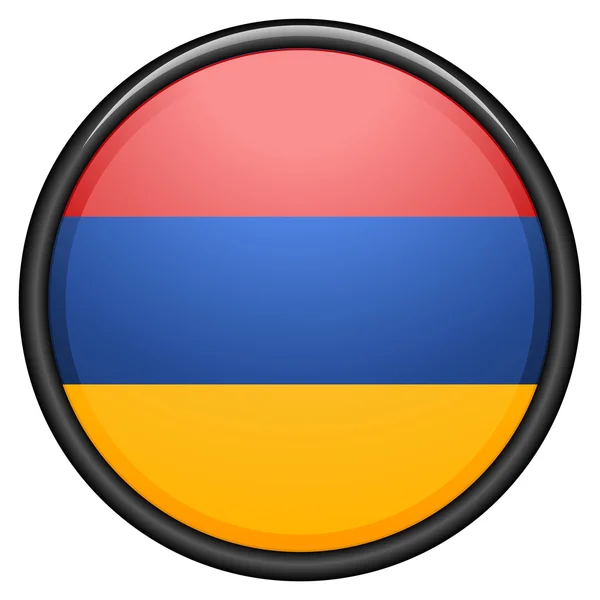 Κουμπί "σημαία" Αρμενία — Διανυσματικό Αρχείο