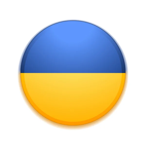 Ukraine-Flagge — Stockvektor