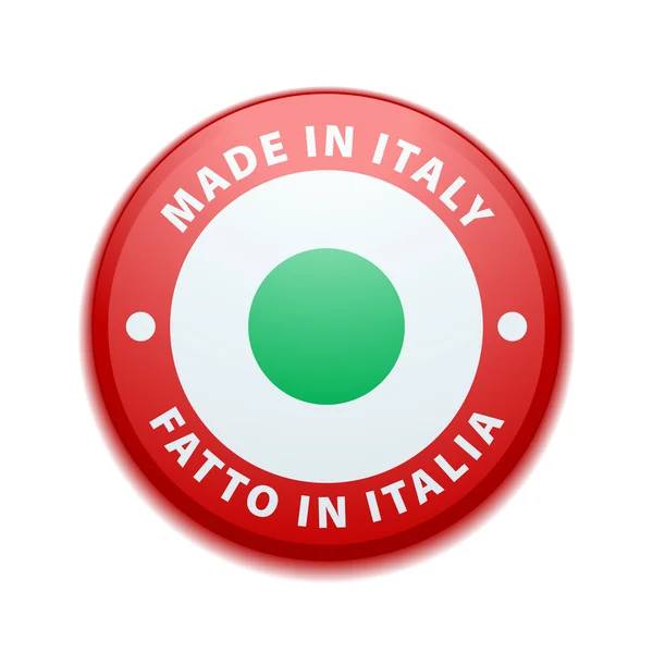 -Taste. made in italien — Stockvektor