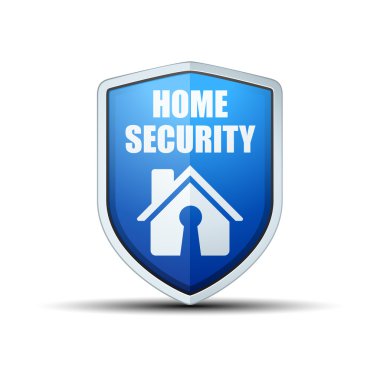 Ev güvenlik kalkanı işareti