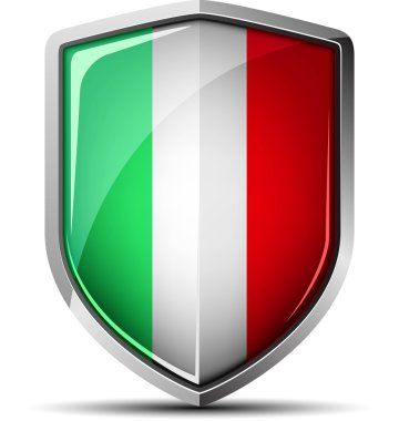 İtalya bayrak işareti kalkan