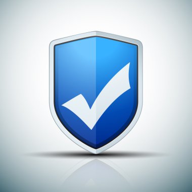 Onay işareti kalkan işareti 