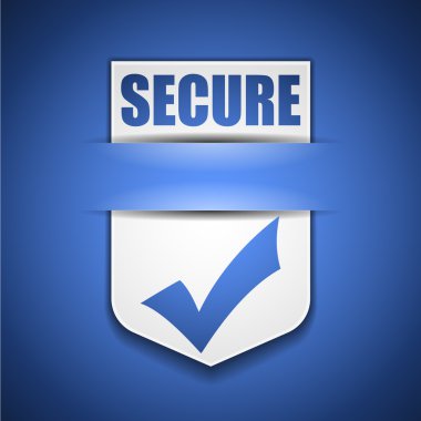 Güvenli. Güvenli kalkan