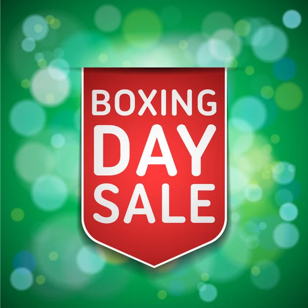 Boxing day verkoop — Stockvector