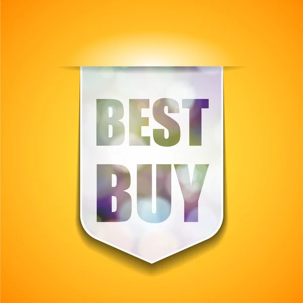 Best Buy tag — Stock Vector