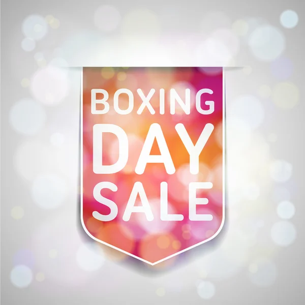 Boxing day verkoop — Stockvector