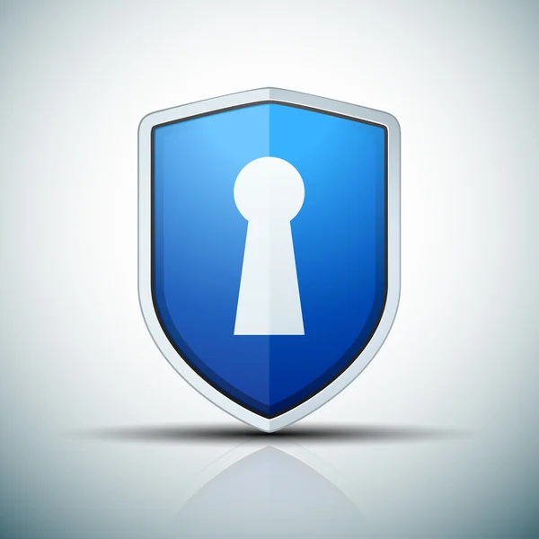 Firma Secure Shield — Vector de stock