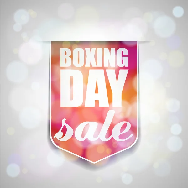 Boxing day verkoop — Stockvector