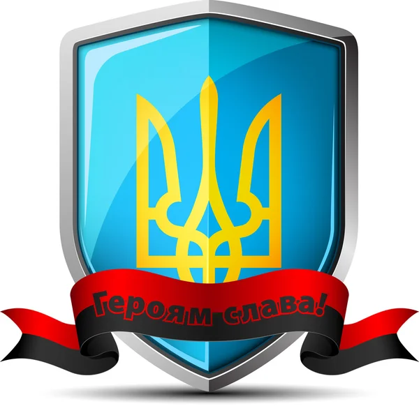 Знак "Трезубец Украины" — стоковый вектор