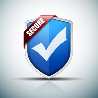 Onay işareti kalkan işareti 