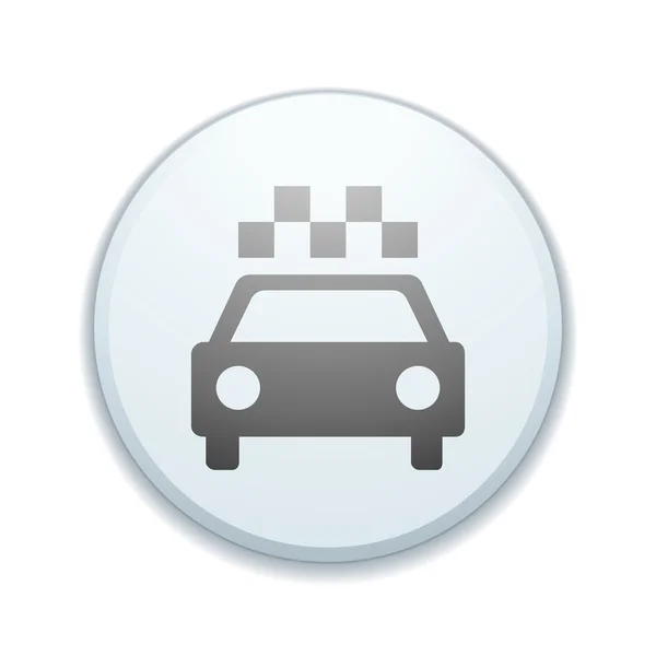 Icône signe de taxi — Image vectorielle