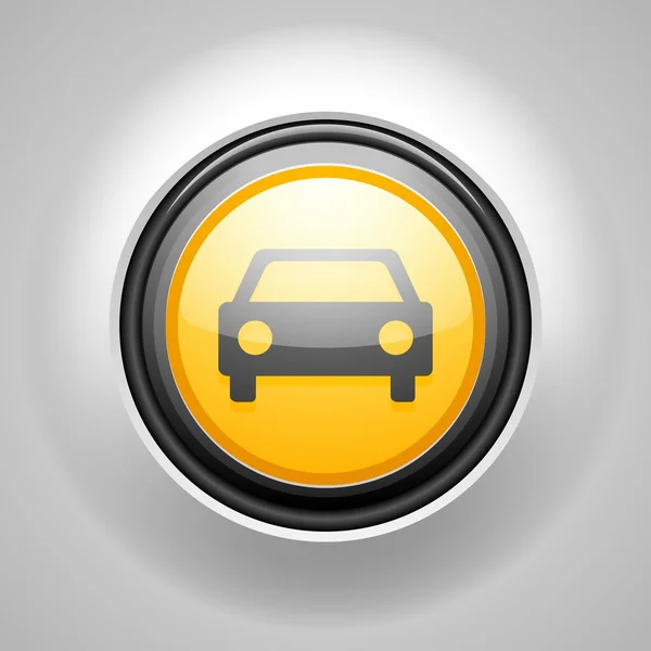 Auto teken pictogram — Stockvector