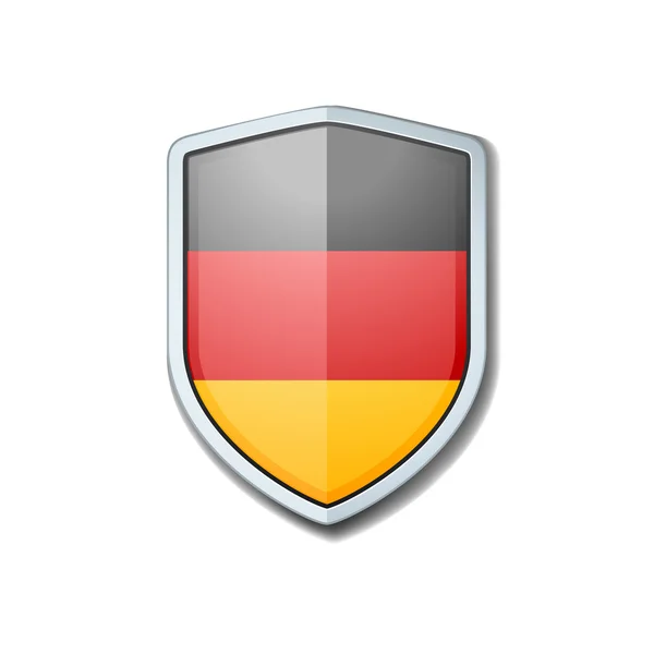 Alemania Escudo signo — Archivo Imágenes Vectoriales