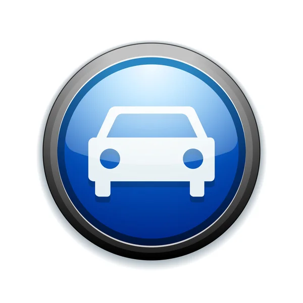Icono de signo de coche — Vector de stock