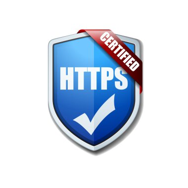 HTTPS kalkan işareti simgesi