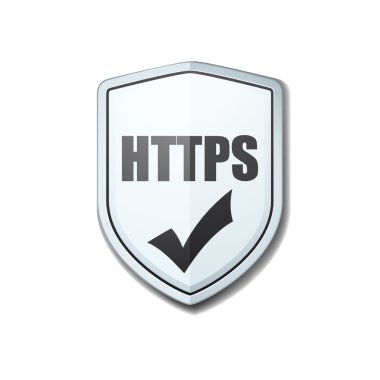 HTTPS kalkan işareti simgesi