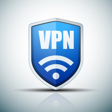 VPN güvenlik kalkan işareti