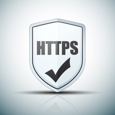 HTTPS kalkan işareti simgesi